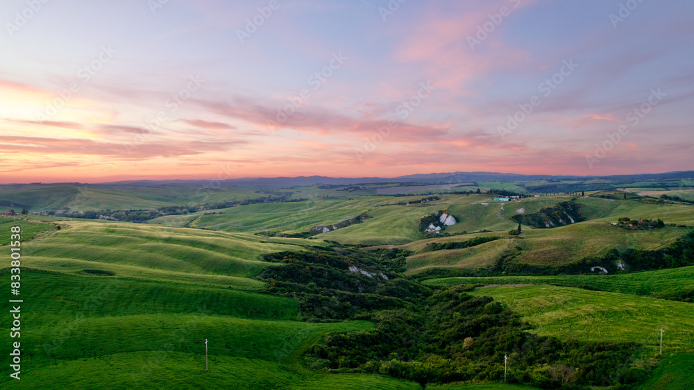 Fototapeta premium Toscana, Val D'orcia