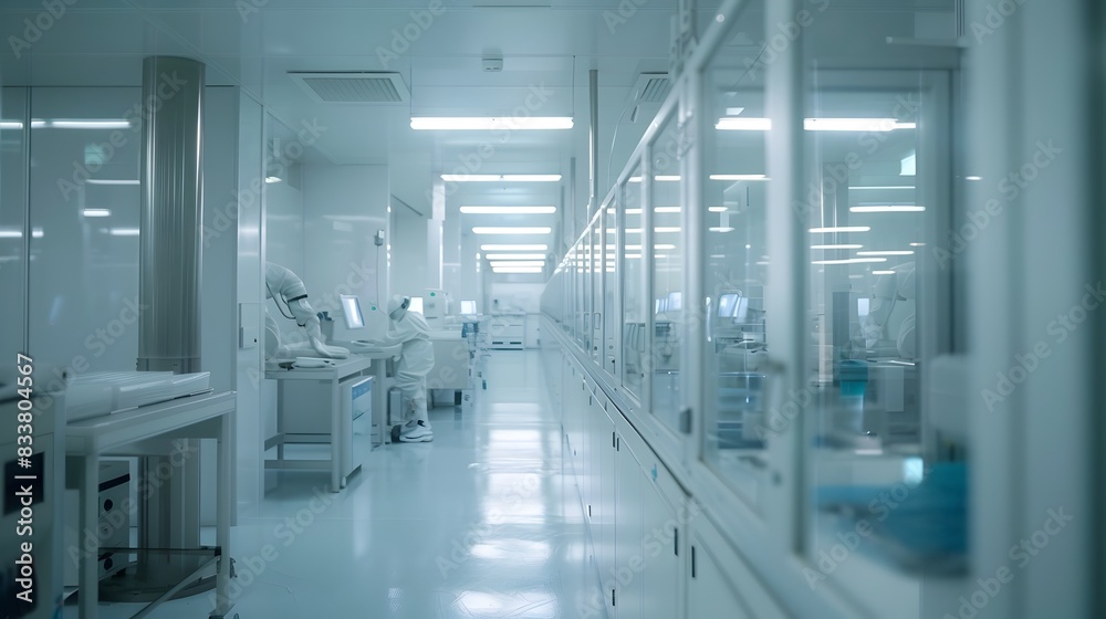 Defocused Perspective: A Robotic Factory Cleanroom Embracing Automated Production Defocused Perspective: A Robotic Factory Cleanroom Embracing Automated Production