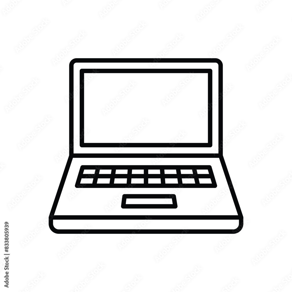 laptop icon vector design template simple and clean laptop icon vector design template simple and clean