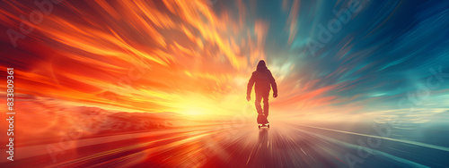 Close-up of person riding a skateboard
