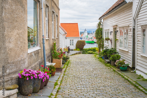 Obraz na płótnie Cityscape of Stavanver (Norway) w salonie