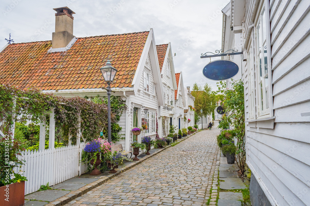 Cityscape of Stavanver (Norway)