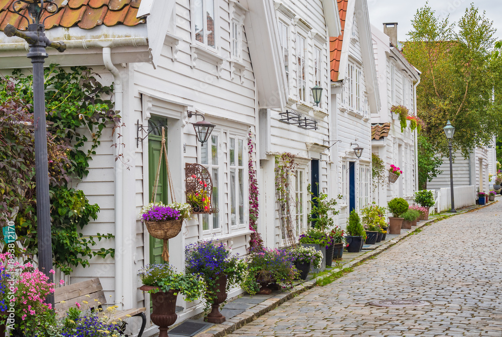 Cityscape of Stavanver (Norway)