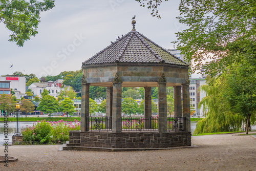 Obraz na płótnie Cityscape of Stavanver (Norway) w salonie