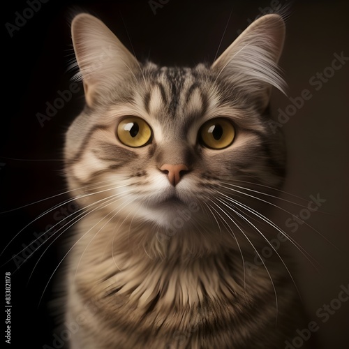portrait of a cat