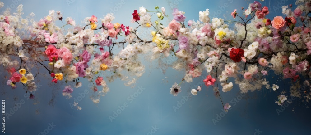 Blooms of spring flowers create an eye-catching copy space image. Blooms of spring flowers create an eye-catching copy space image.