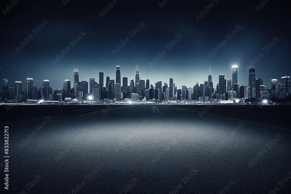 Obraz premium city skyline