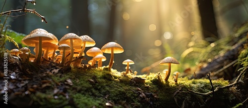 Fungi growing in the heart ...