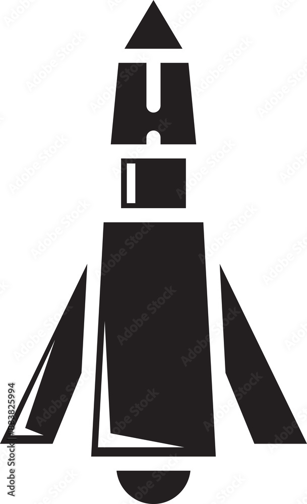 Ballistic Missile Icon Ballistic Missile Icon
