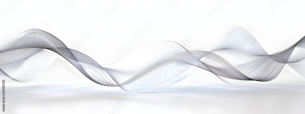 Continuous Light Wave Mesmerizing 3D Render of Fluid Abstract Shapes Continuous Light Wave Mesmerizing 3D Render of Fluid Abstract Shapes