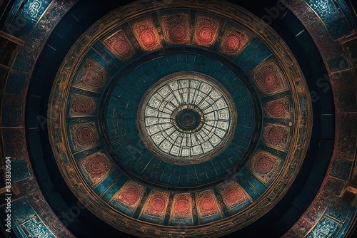 the dome of the church