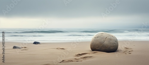 The smooth grey stone resti...
