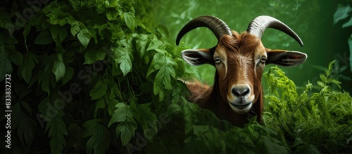 Image of a brown goat again...