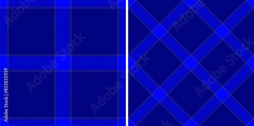 Fabric texture background of check textile plaid with a vector pattern seamless tartan.