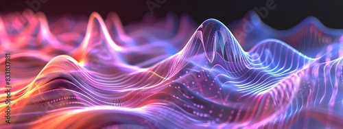 Mesmerizing Waves of Energy Auto Correlation Function Visualization