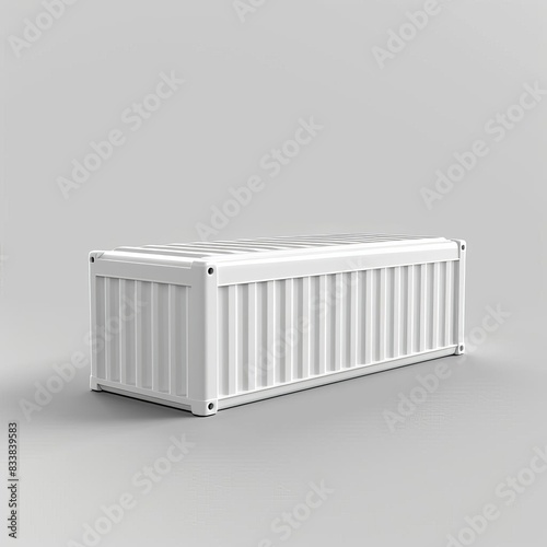 Wallpaper Mural a icon Docker container in white color color white, 3d Torontodigital.ca