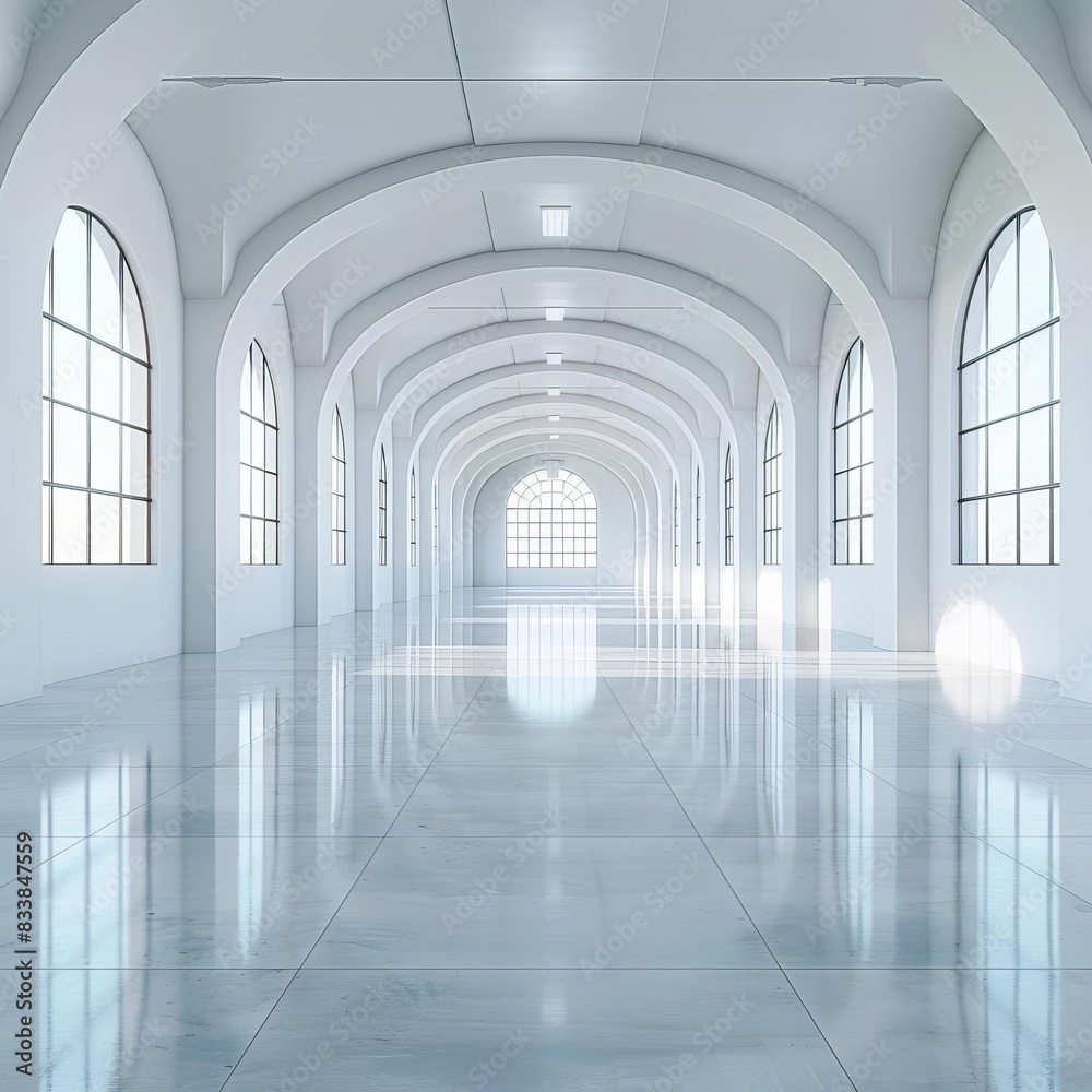an empty office floor unfinished an empty office floor unfinished