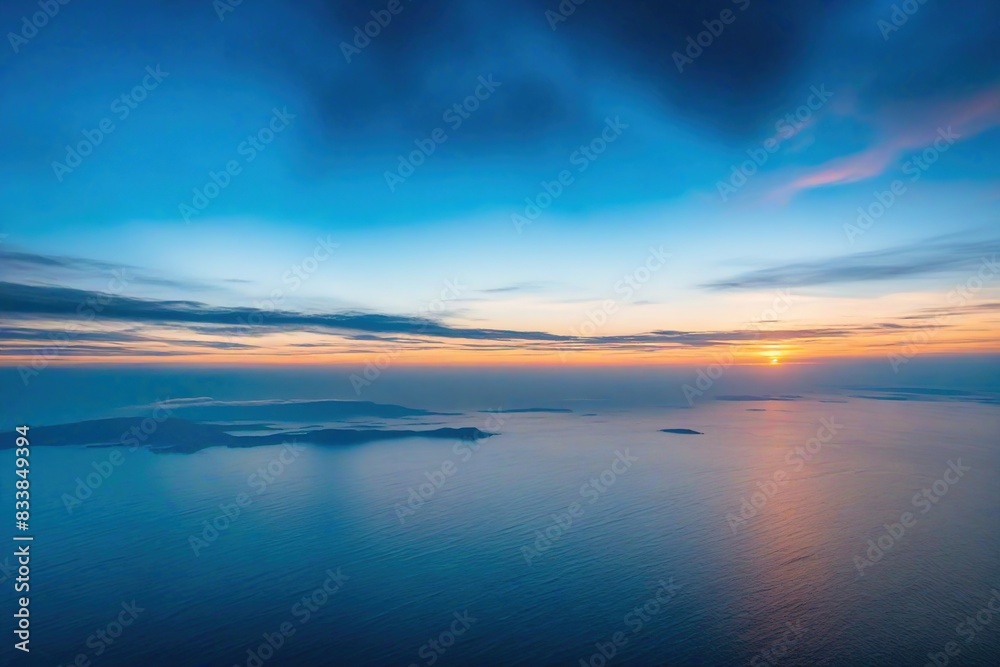 Fototapeta premium sunset over the sea