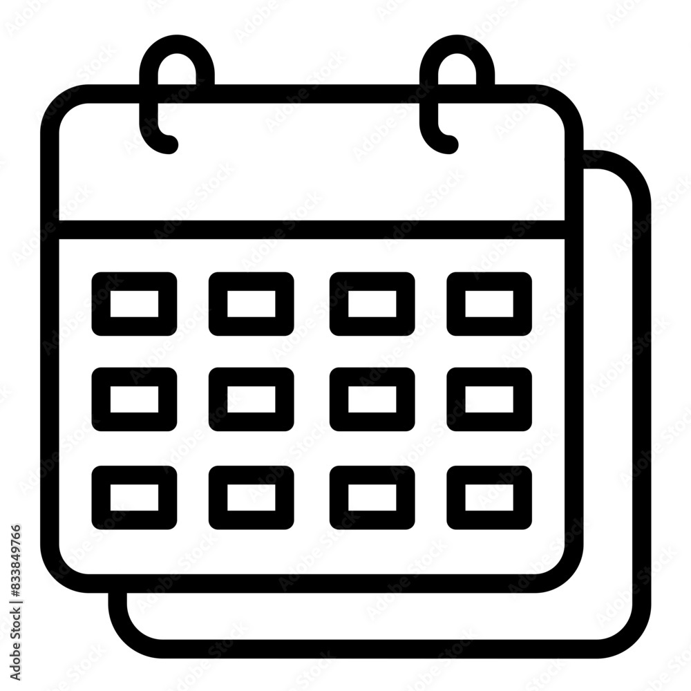 Vector Design Timetable Icon Style Vector Design Timetable Icon Style