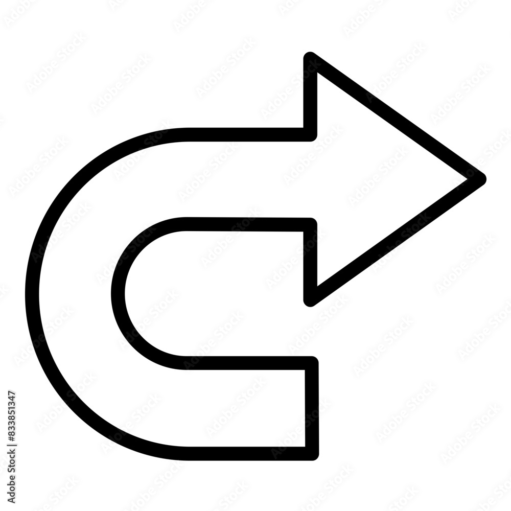 Vector Design Redo Icon Style