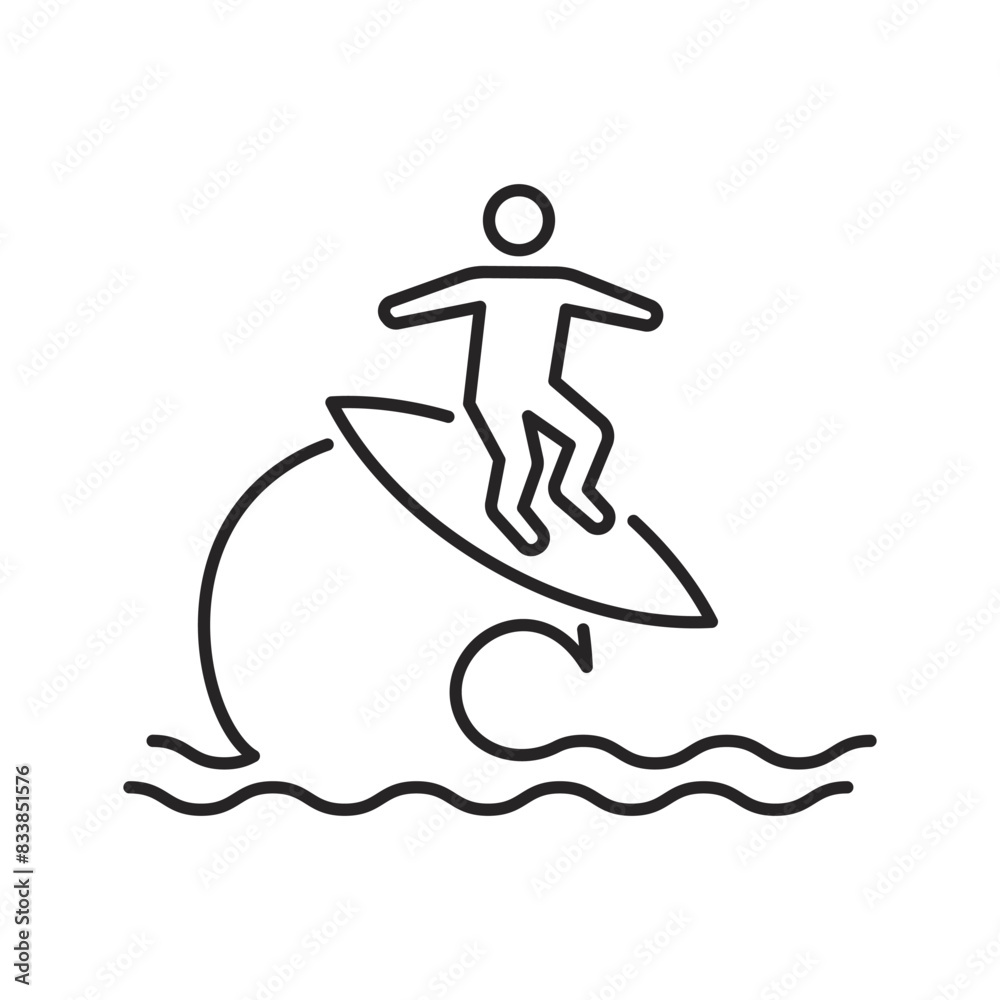 Travel Related Vector Line Icon. Contains such Icons as Luggage, Passport, Sunglasses and more. Summer vacation elements line icon