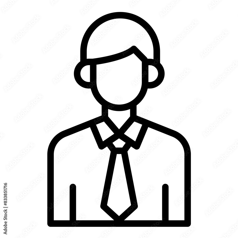 Vector Design Employee Icon Style Vector Design Employee Icon Style