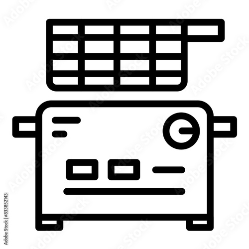 Vector Design Fryer Icon Style