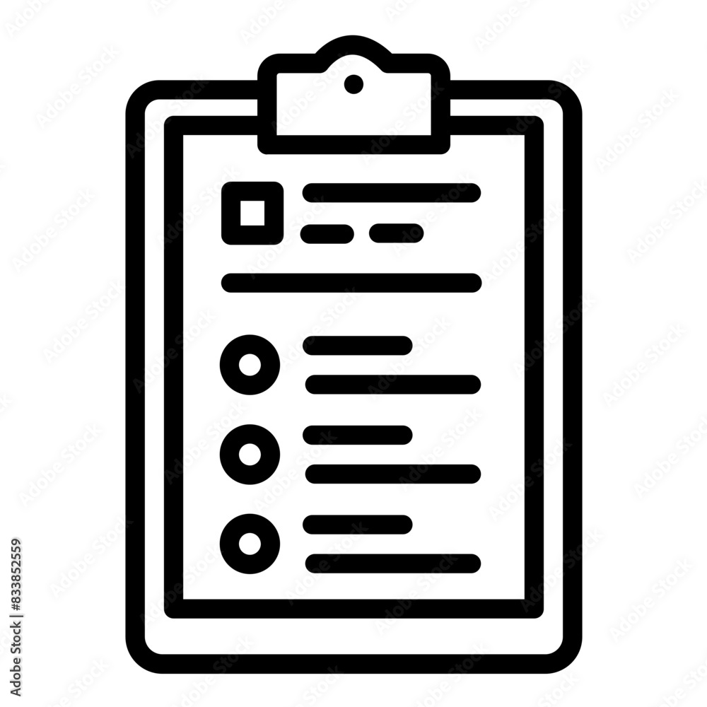 Vector Design Clipboard Icon Style Vector Design Clipboard Icon Style