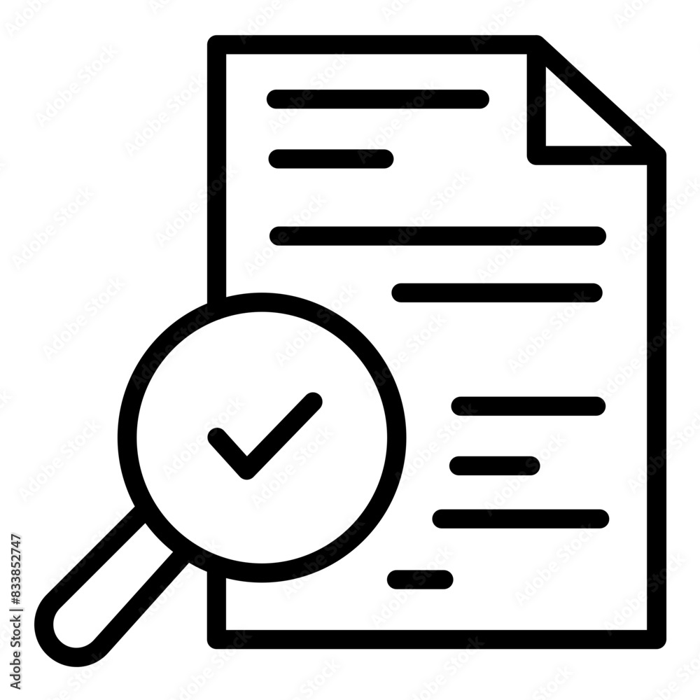 Vector Design Audit Icon Style Vector Design Audit Icon Style