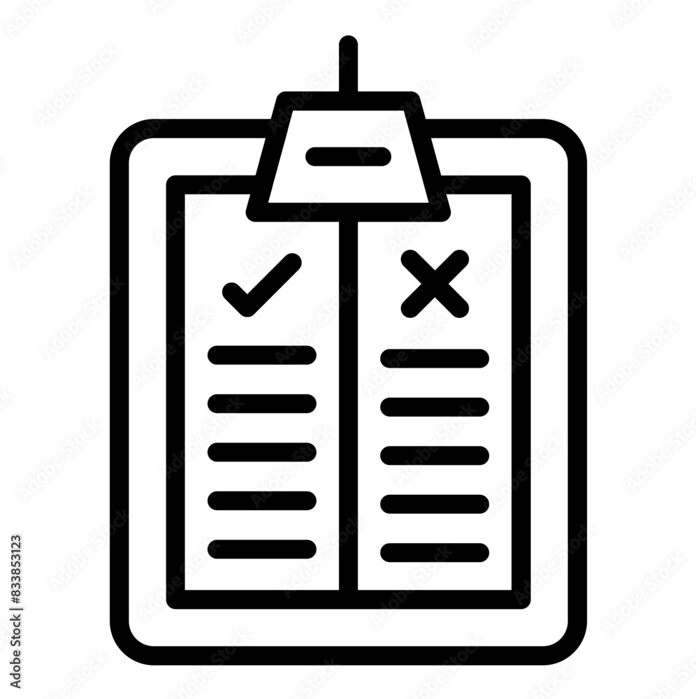 Vector Design Pros And Cons Icon Style Vector Design Pros And Cons Icon Style