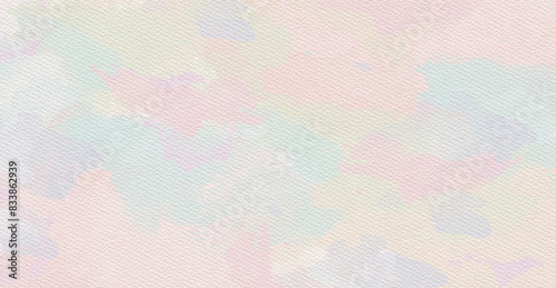 Textured abstract watercolor stains background 