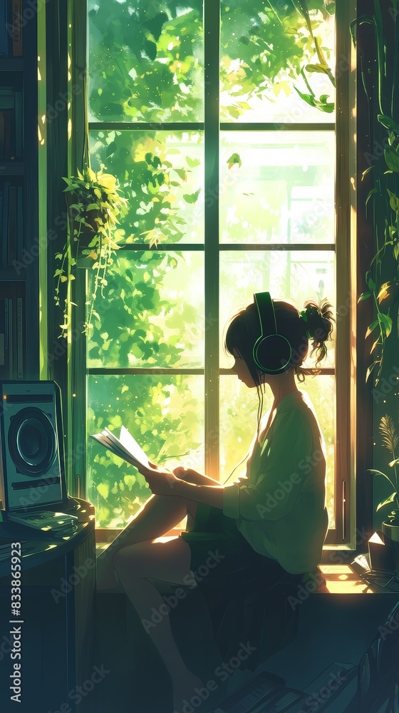 Anime Lofi Background Anime Lofi Background
