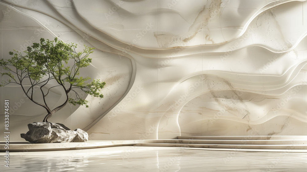 tree in vase