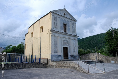 PAESAGGIO URBANO DI GIFFONI VALLE PIANA,SUD ITALIA,28 MAGGIO 2024. photo