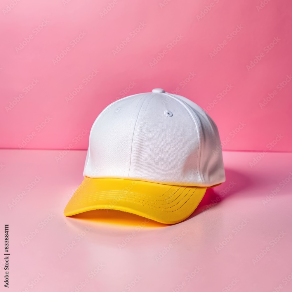 Fototapeta premium Stylish baseball cap Modern mockup.