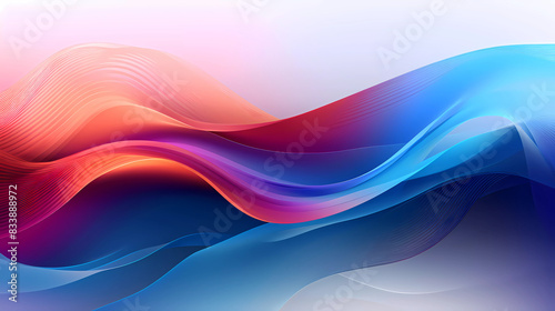 wavy background, brought to life through the innovative power of generative AI.