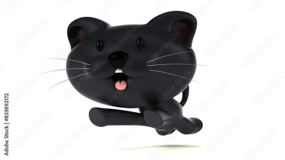 Fun cat - 3D Animation Fun cat - 3D Animation