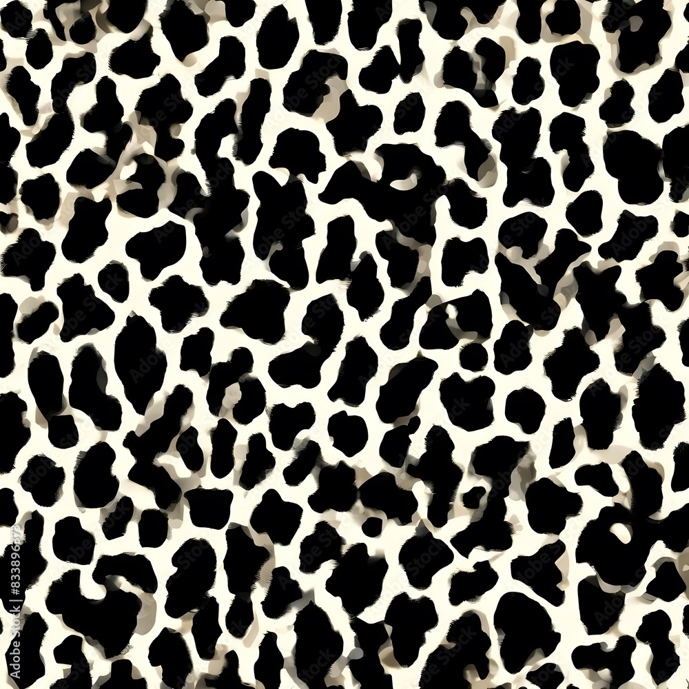 
leopard print vector background, fashionable pattern for printing clothes, fabric, paper
