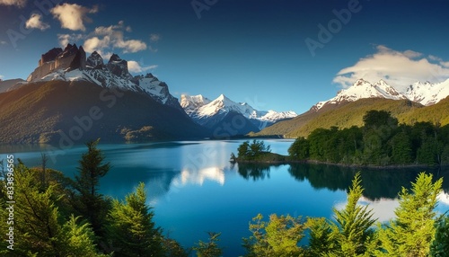 lake in patagonia © Sawyer