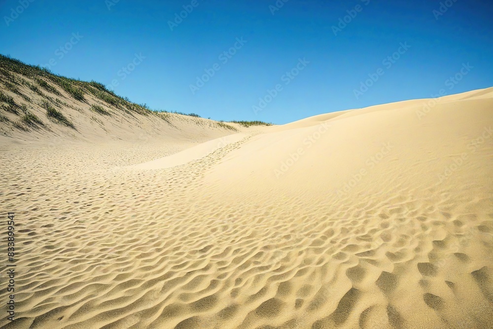 sand dunes in park sand dunes in park