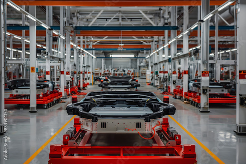 State of the art robotic manufacturing facility