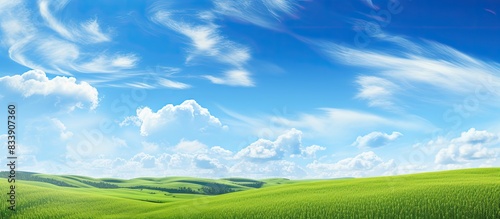 A picturesque landscape wit...