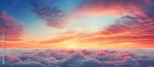 Vivid sunset with dramatic ...