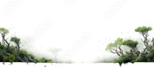 Isolated white background w...