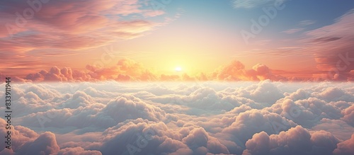 A scenic view of clouds ove...