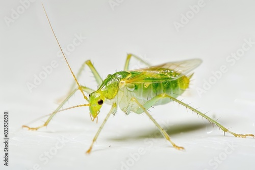 Aphid isolated on white background