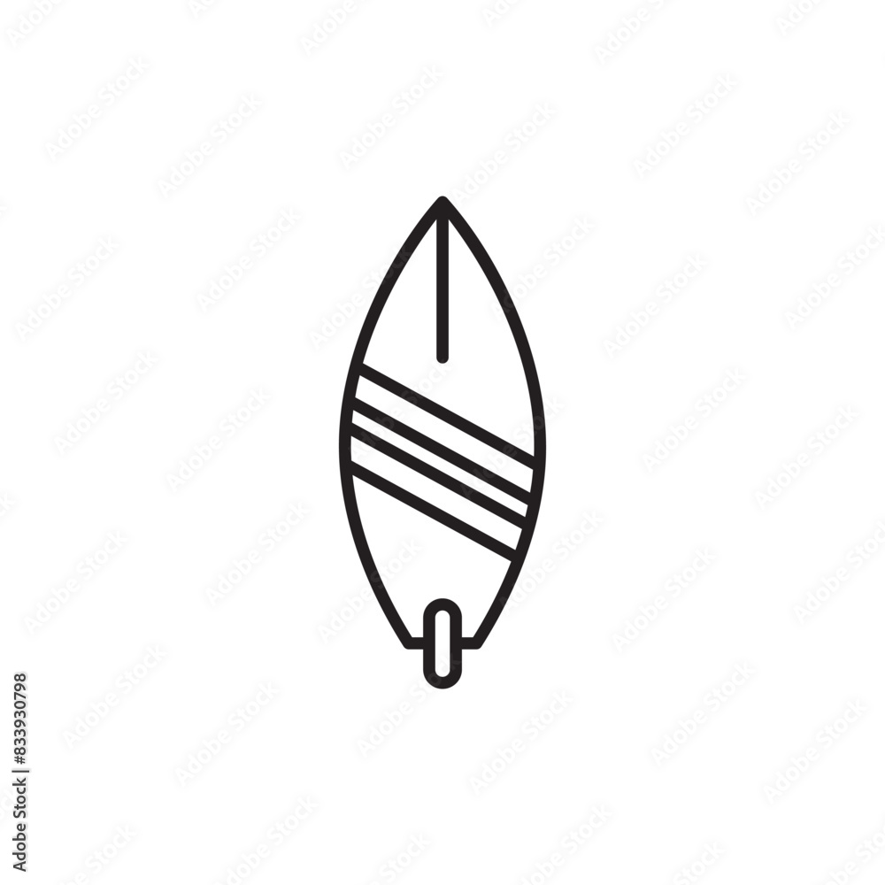 Surf icon design with white background stock illustration Surf icon design with white background stock illustration