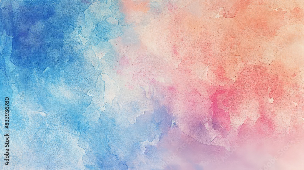 Soft Pastel Watercolor Background: Serene Color Palette