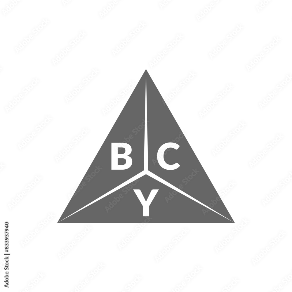BCY letter logo design on white background. Creative modern BCY letter logo design. Vector design. BCY letter logo design on white background. Creative modern BCY letter logo design. Vector design.