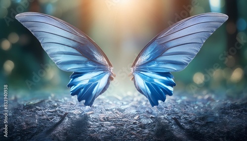 fairy wings luminescent generative ai